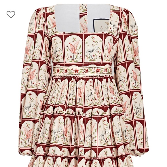 Agua by Agua Bendita Avena Garza Mini Dress NWT - Picture 4 of 8